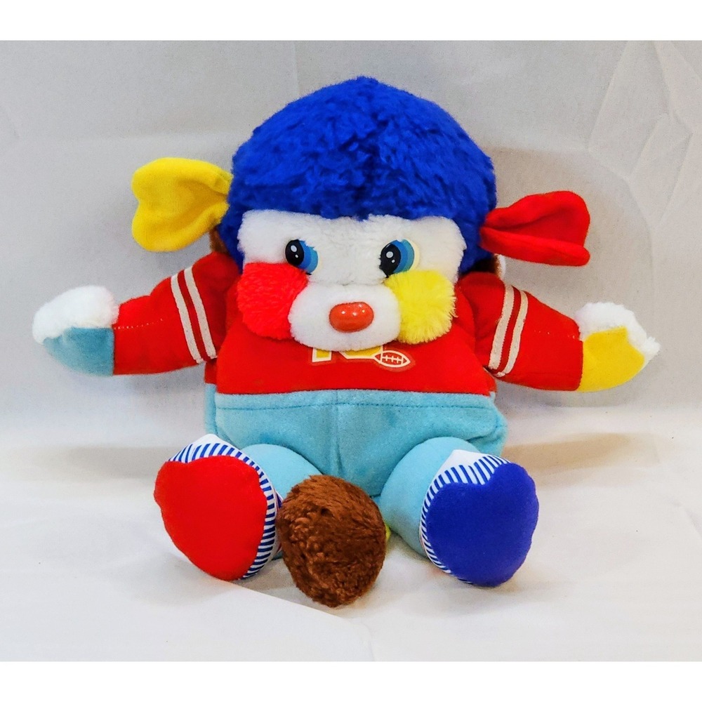 🔥 1986 Mattel Sports Popples Touch Down #16 Football 11" Plush 🔥 - Picture 2 of 5